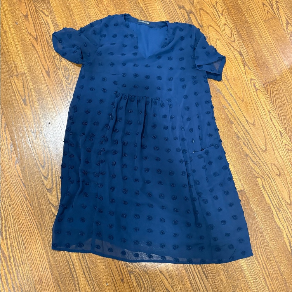 Casual Navy Blue Women’s Dress